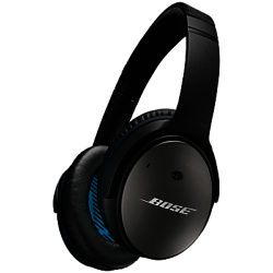 Bose® QuietComfort® Noise Cancelling® QC25 Over-Ear Headphones for Android/ Samsung Devices Black/Silver